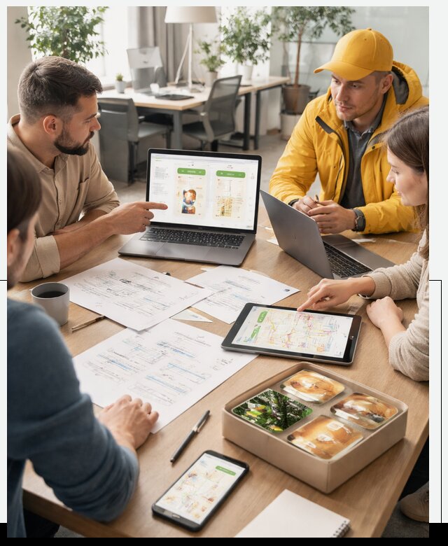 Разработка агрегатора доставки еды в Чистополе от 15359 р., АвикейЧст